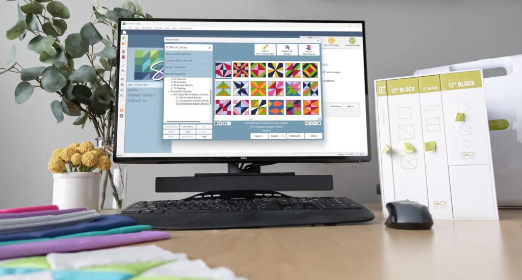 Mix and Match and More with Accuquilt and&nbsp;EQ8!