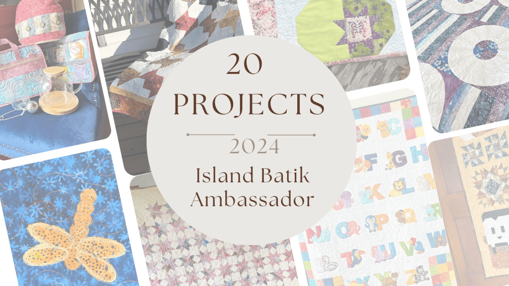 20 Projects done! 2024 Island Batik Ambassador Wrap-up!