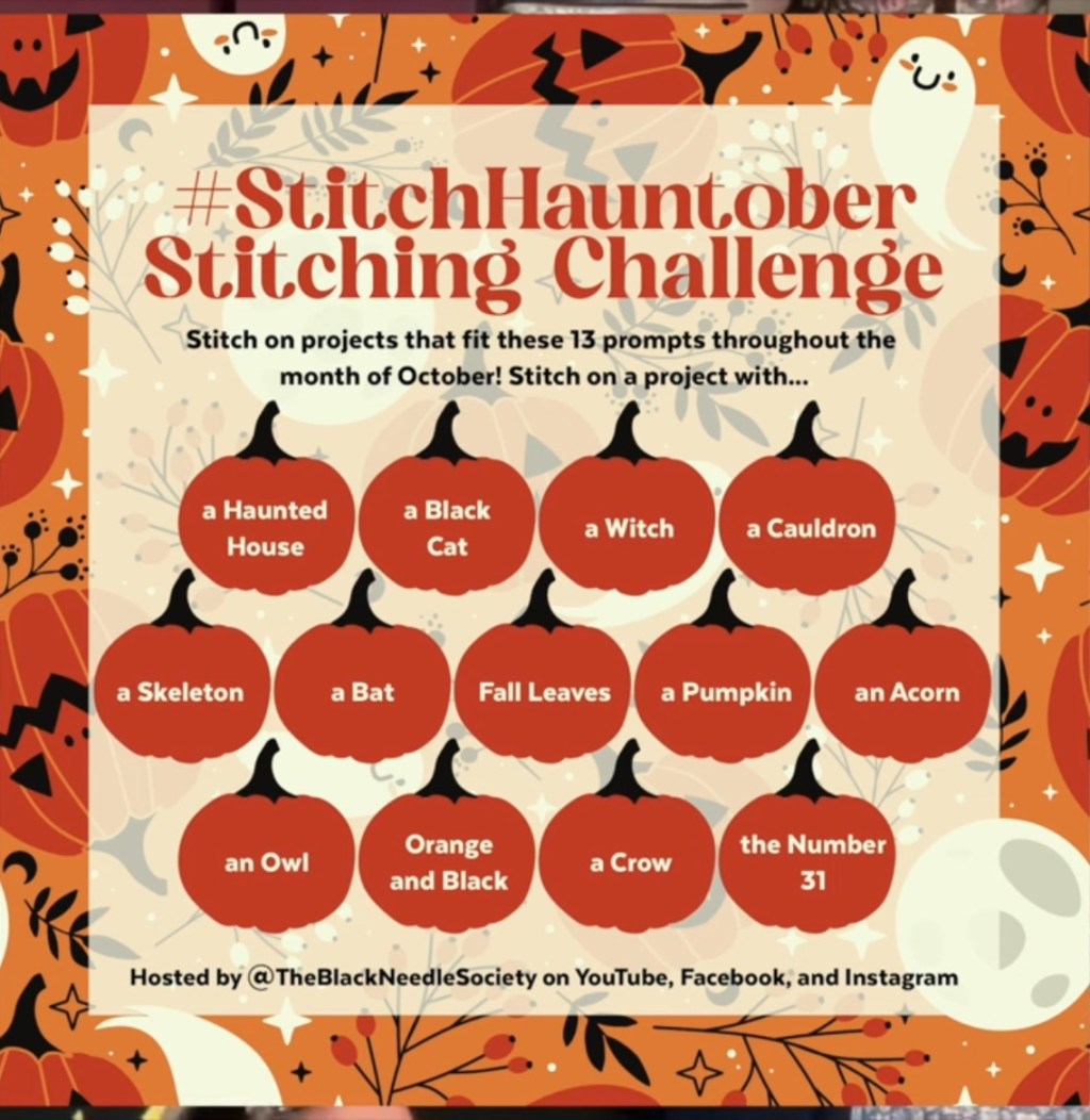 Stitchhauntober 2025